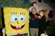 James and Marci Gandolfini with son Michael Gandolfini in 2002 (Image via Getty)